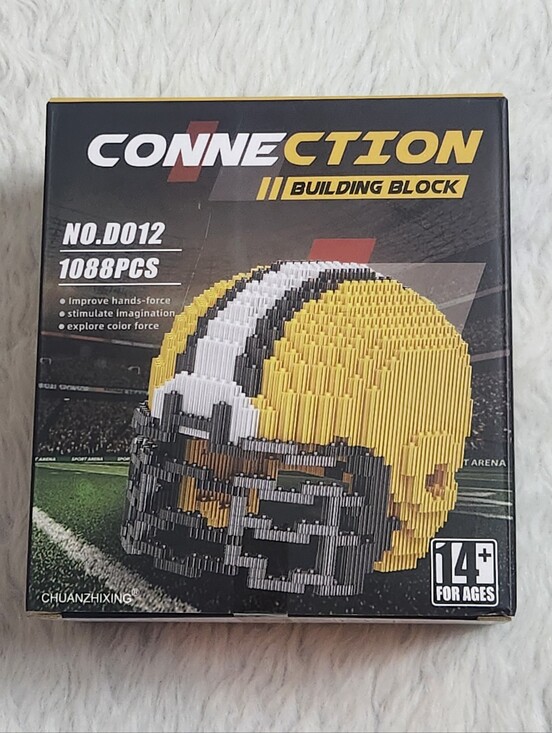 Other - CONNECTION BUILDING BLOCK Football Model Ornament